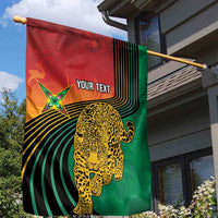 Guyana Cricket Amazon Warriors Personalized Garden Flag Fierce Jaguars - Wonder Print Shop