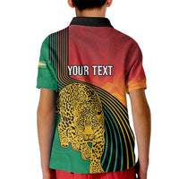 Guyana Cricket Amazon Warriors Personalized Kid Polo Shirt Fierce Jaguars - Wonder Print Shop