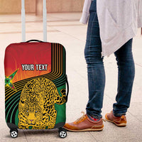 Guyana Cricket Amazon Warriors Personalized Luggage Cover Fierce Jaguars - Wonder Print Shop