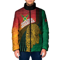 Guyana Cricket Amazon Warriors Personalized Padded Jacket Fierce Jaguars - Wonder Print Shop