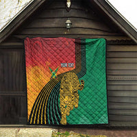 Guyana Cricket Amazon Warriors Personalized Quilt Fierce Jaguars - Wonder Print Shop