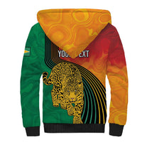 Guyana Cricket Amazon Warriors Personalized Sherpa Hoodie Fierce Jaguars - Wonder Print Shop
