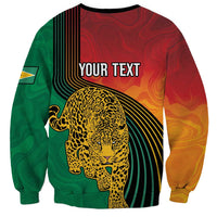 Guyana Cricket Amazon Warriors Personalized Sweatshirt Fierce Jaguars - Wonder Print Shop