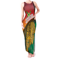 Guyana Cricket Amazon Warriors Personalized Tank Maxi Dress Fierce Jaguars - Wonder Print Shop