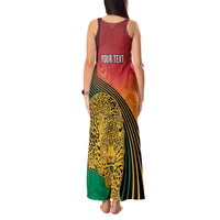 Guyana Cricket Amazon Warriors Personalized Tank Maxi Dress Fierce Jaguars - Wonder Print Shop