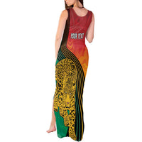 Guyana Cricket Amazon Warriors Personalized Tank Maxi Dress Fierce Jaguars - Wonder Print Shop