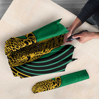 Guyana Cricket Amazon Warriors Personalized Umbrella Fierce Jaguars - Wonder Print Shop