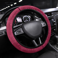 Fiji Adi Cakobau School Steering Wheel Cover ACS Old Girls Lotus Mix Masi - Wonder Print Shop