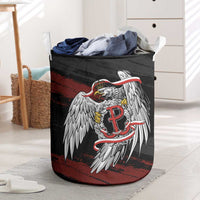 Polska Walczaca Crowned Eagle Laundry Basket Fighting Poland