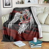 Polska Walczaca Crowned Eagle Blanket Fighting Poland