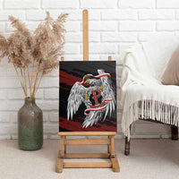 Polska Walczaca Crowned Eagle Canvas Wall Art Fighting Poland