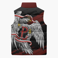 Polska Walczaca Crowned Eagle Sleeveless Puffer Jacket Fighting Poland
