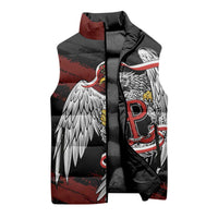 Polska Walczaca Crowned Eagle Sleeveless Puffer Jacket Fighting Poland