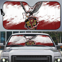 Poland Grunge Eagle Auto Sun Shade Polska Walczaca