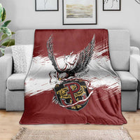 Poland Grunge Eagle Blanket Polska Walczaca