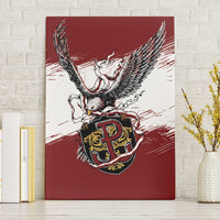 Poland Grunge Eagle Canvas Wall Art Polska Walczaca