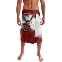 Poland Personalized Grunge Eagle Lavalava Polska Walczaca