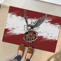 Poland Grunge Eagle Rubber Doormat Polska Walczaca