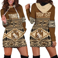 Personalised Tonga Independence Day Hoodie Dress Ngatu Tapa Style LT7