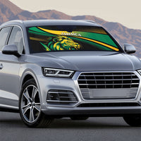 Afro-Jamaica Heritage Auto Sun Shade Roaring Lion