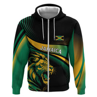 Afro-Jamaica Heritage Custom Hoodie Roaring Lion