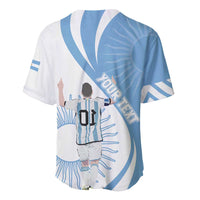 Argentina La Albiceleste Custom Baseball Jersey Vamos Argentina LT7 - Wonder Print Shop