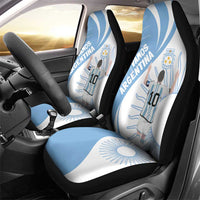 Argentina La Albiceleste Car Seat Cover Vamos Argentina LT7 - Wonder Print Shop