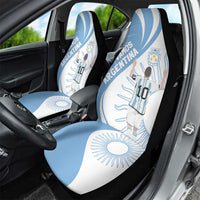 Argentina La Albiceleste Car Seat Cover Vamos Argentina LT7 - Wonder Print Shop