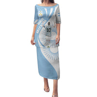 Argentina La Albiceleste Custom Family Matching Puletasi and Hawaiian Shirt Vamos Argentina - Wonder Print Shop