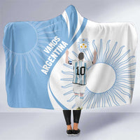 Argentina La Albiceleste Hooded Blanket Vamos Argentina