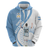 Argentina La Albiceleste Custom Hoodie Vamos Argentina - Wonder Print Shop