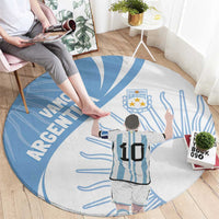 Argentina La Albiceleste Round Carpet Vamos Argentina