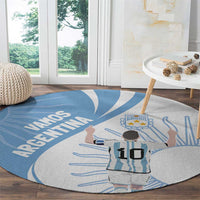Argentina La Albiceleste Round Carpet Vamos Argentina