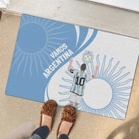 Argentina La Albiceleste Rubber Doormat Vamos Argentina - Wonder Print Shop