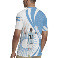 Argentina La Albiceleste Custom Rugby Jersey Vamos Argentina - Wonder Print Shop