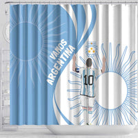 Argentina La Albiceleste Shower Curtain Vamos Argentina