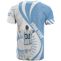 Argentina La Albiceleste Custom T Shirt Vamos Argentina - Wonder Print Shop