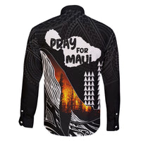 Hawaii Humpback Whale Family Matching Puletasi Dress and Hawaiian Shirt Be Strong - Pray For Maui - Wonder Print Shop