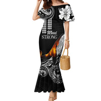 Hawaii Humpback Whale Mermaid Dress Be Strong - Pray For Maui - Wonder Print Shop