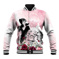 Melbourne Horse Racing Cup Pink Out Derby Baseball Jacket - Wonder Print Shop