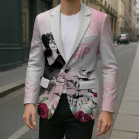 Melbourne Horse Racing Cup Pink Out Derby Blazer - Wonder Print Shop