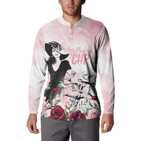 Melbourne Horse Racing Cup Pink Out Derby Button Sweatshirt - Wonder Print Shop