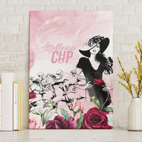 Melbourne Horse Racing Cup Pink Out Derby Canvas Wall Art - Wonder Print Shop