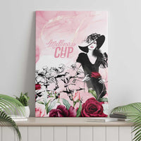 Melbourne Horse Racing Cup Pink Out Derby Canvas Wall Art - Wonder Print Shop