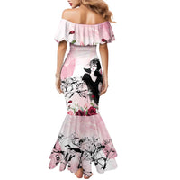 Melbourne Horse Racing Cup Pink Out Derby Family Matching Mermaid Dress and Hawaiian Shirt - Wonder Print Shop