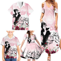 Melbourne Horse Racing Cup Pink Out Derby Family Matching Summer Maxi Dress and Hawaiian Shirt - Wonder Print Shop
