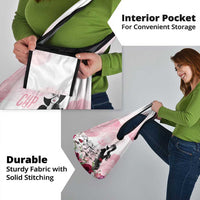 Melbourne Horse Racing Cup Pink Out Derby Grocery Bag - Wonder Print Shop