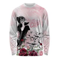 Melbourne Horse Racing Cup Pink Out Derby Long Sleeve Shirt - Wonder Print Shop