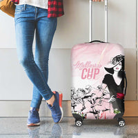 Melbourne Horse Racing Cup Pink Out Derby Luggage Cover - Wonder Print Shop