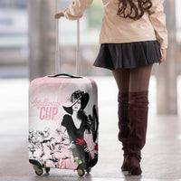 Melbourne Horse Racing Cup Pink Out Derby Luggage Cover - Wonder Print Shop